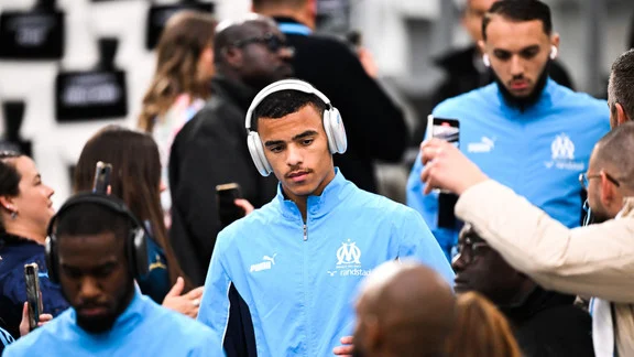 Mason Greenwood during his time at Olympique de Marseille