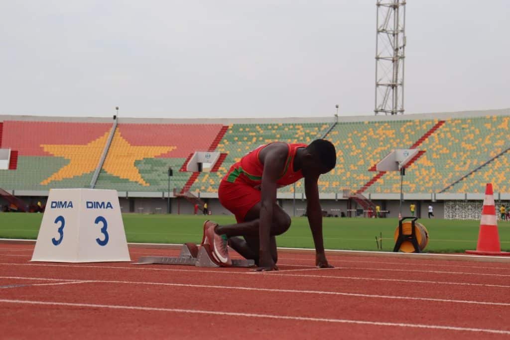 Athletics action at the U18 and U20 Five-Nation Championships in Ouagadougou