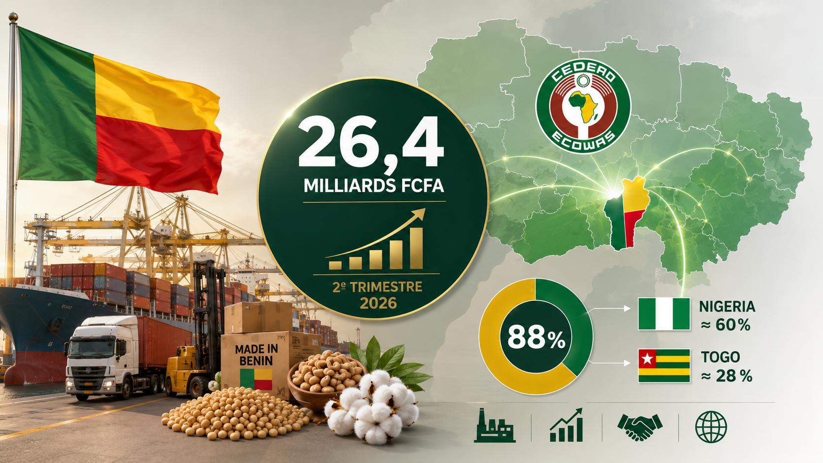 Bénin’s west africa trade fuels economic momentum