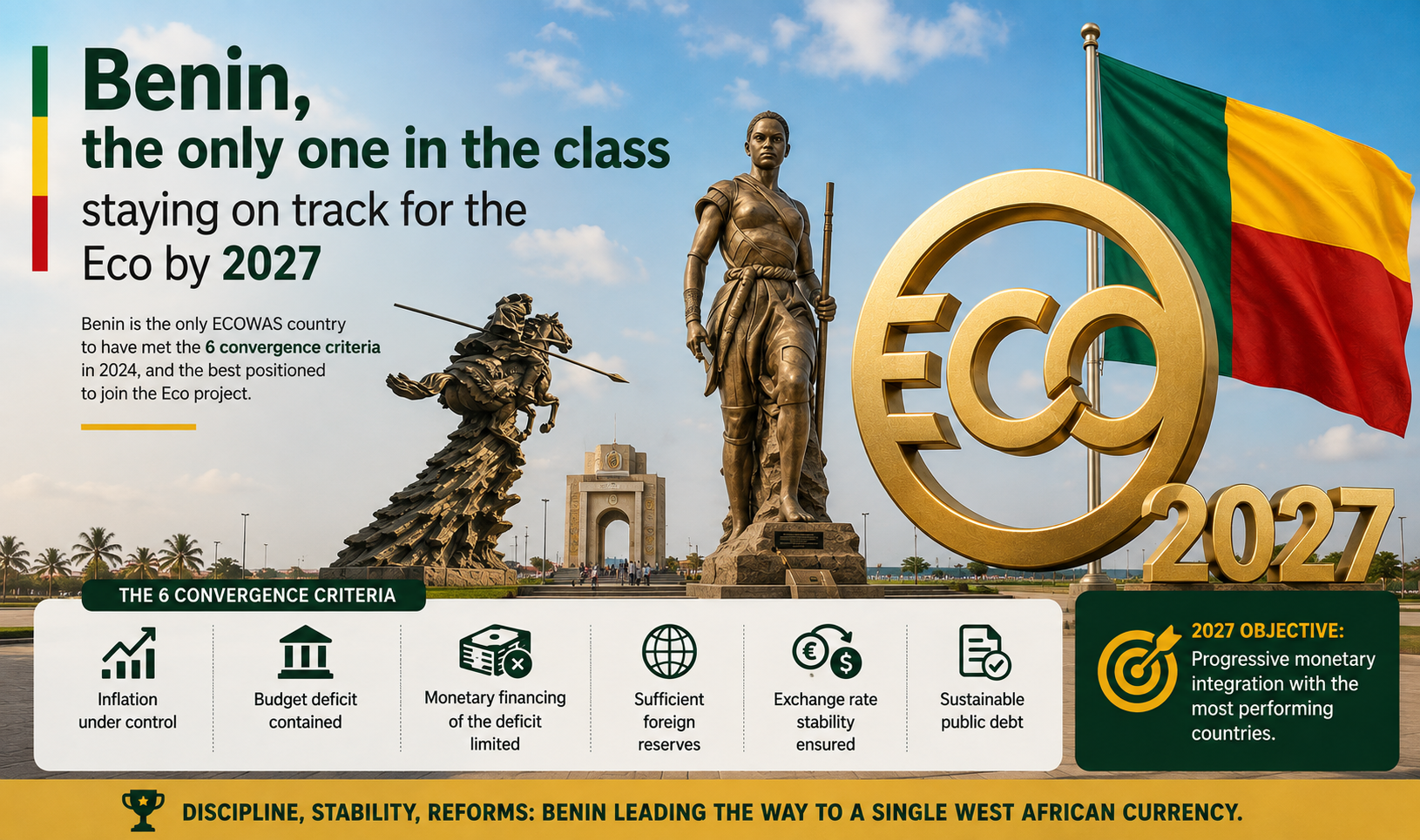 Benin leads eco monetary integration amid regional challenges