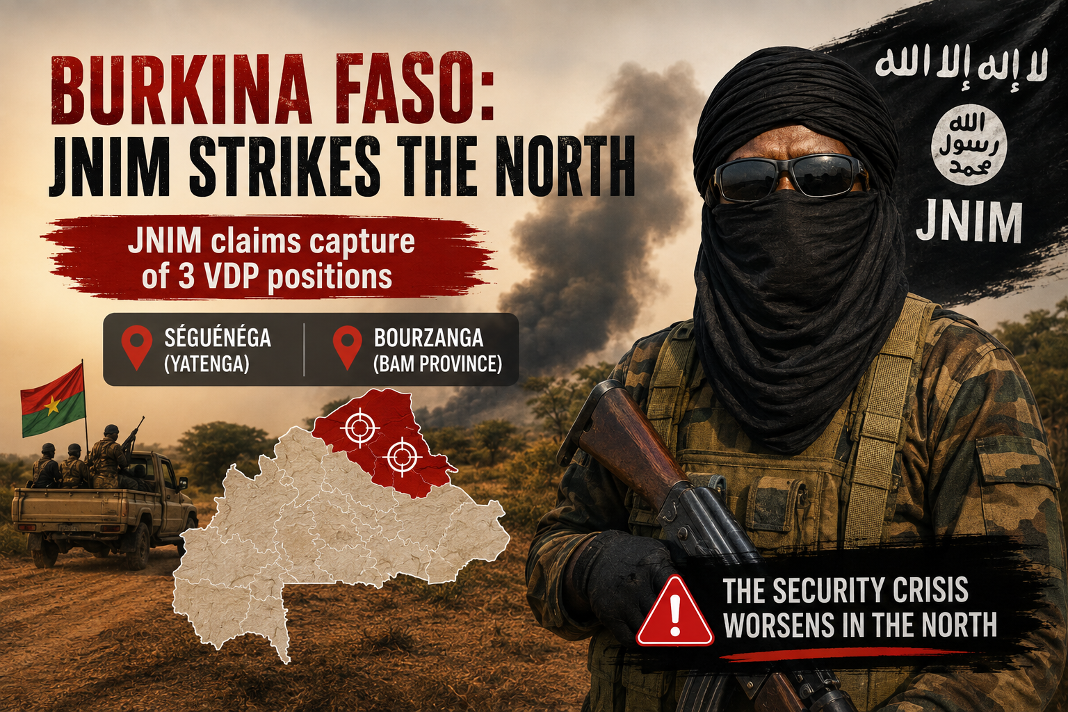 Burkina Faso’s northern security crisis: assessing JNIM’s escalation and state response