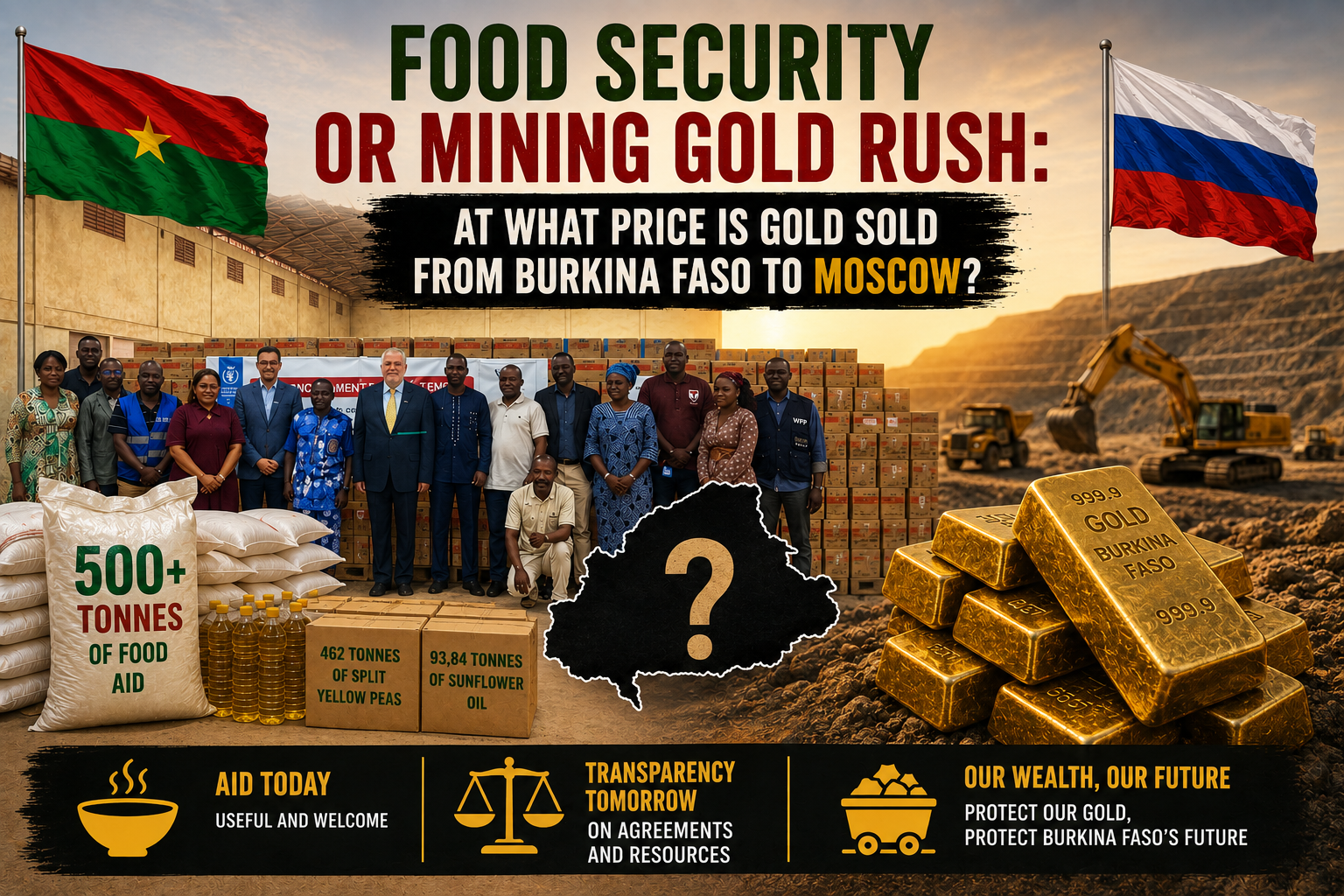 Burkina Faso’s resources: the true cost of new partnerships with Moscow