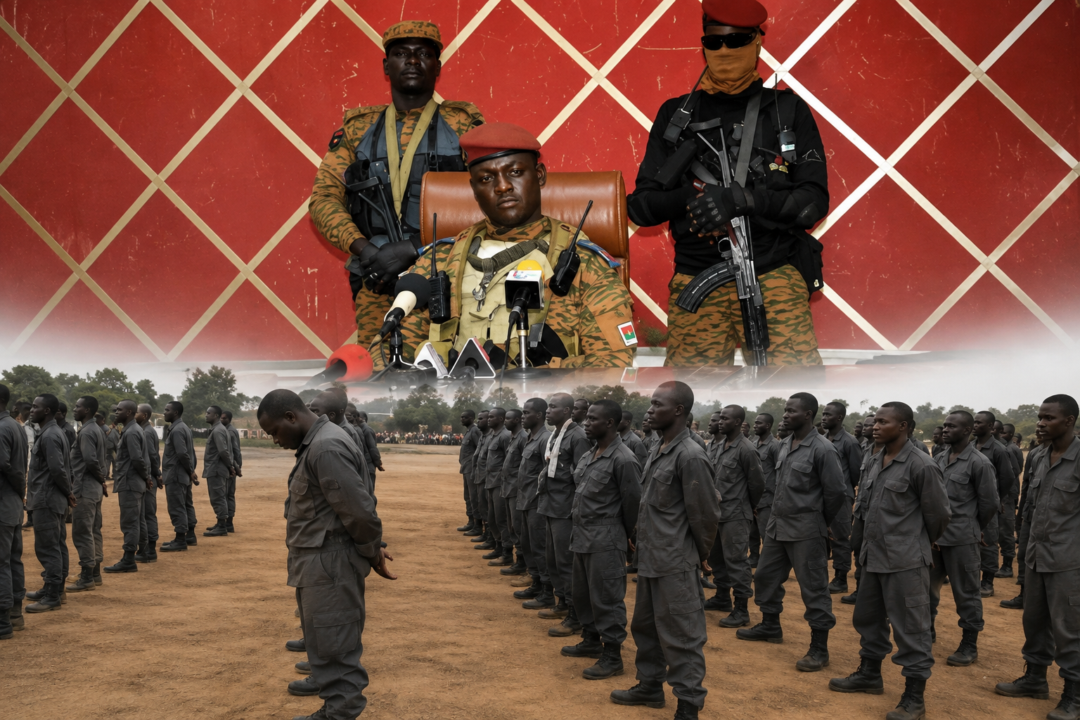 Authoritarian rule turns on its own backers in Burkina Faso