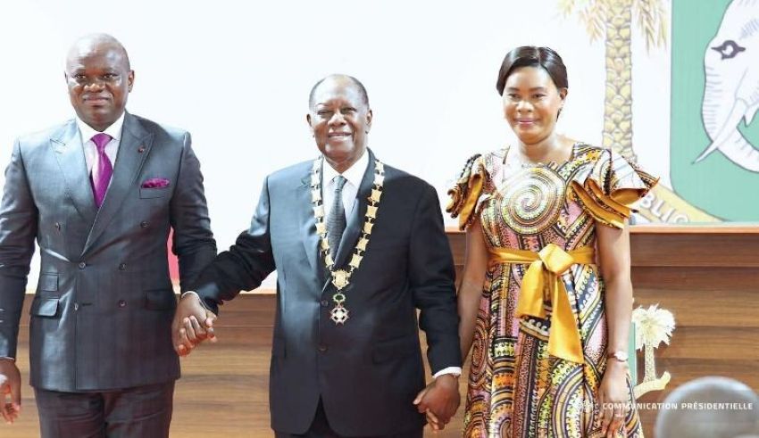 Gabon's President Oligui Nguema and Ivory Coast's President Alassane Ouattara