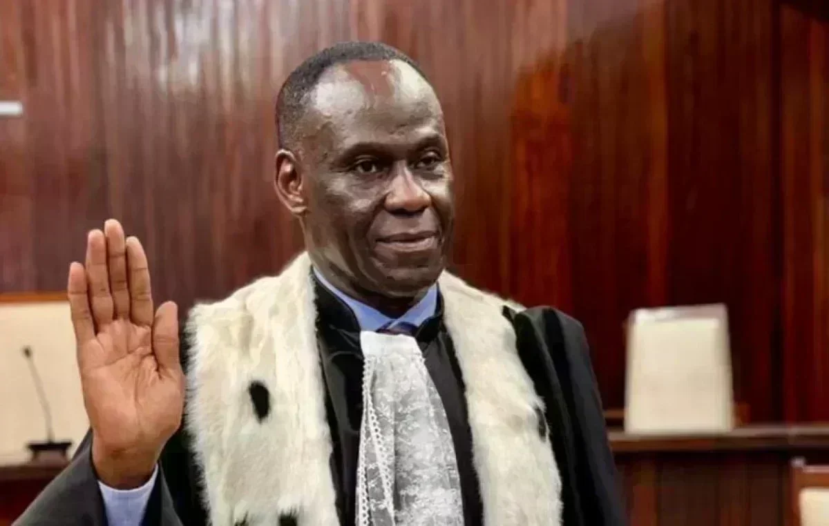 Ousmane Diagne takes office as Senegal's constitutional council president Ousmane Diagne takes office as Senegal's constitutional council president
