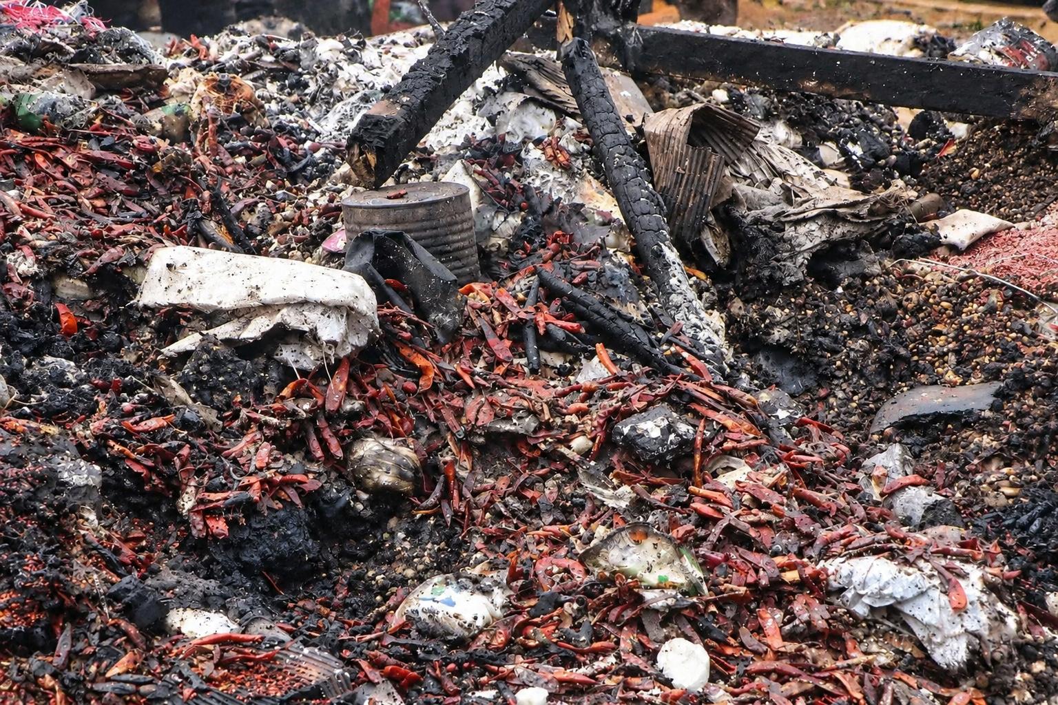 Fire destroys Kpalimé market stalls