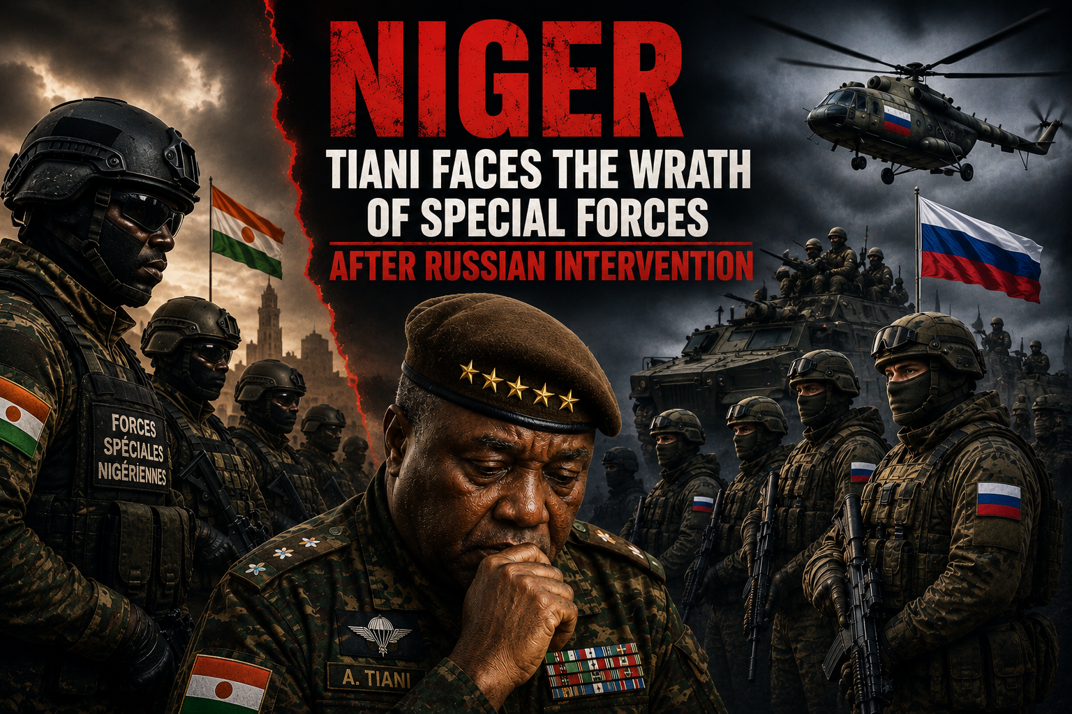 Niger’s leader faces rift with special forces after Russian involvement