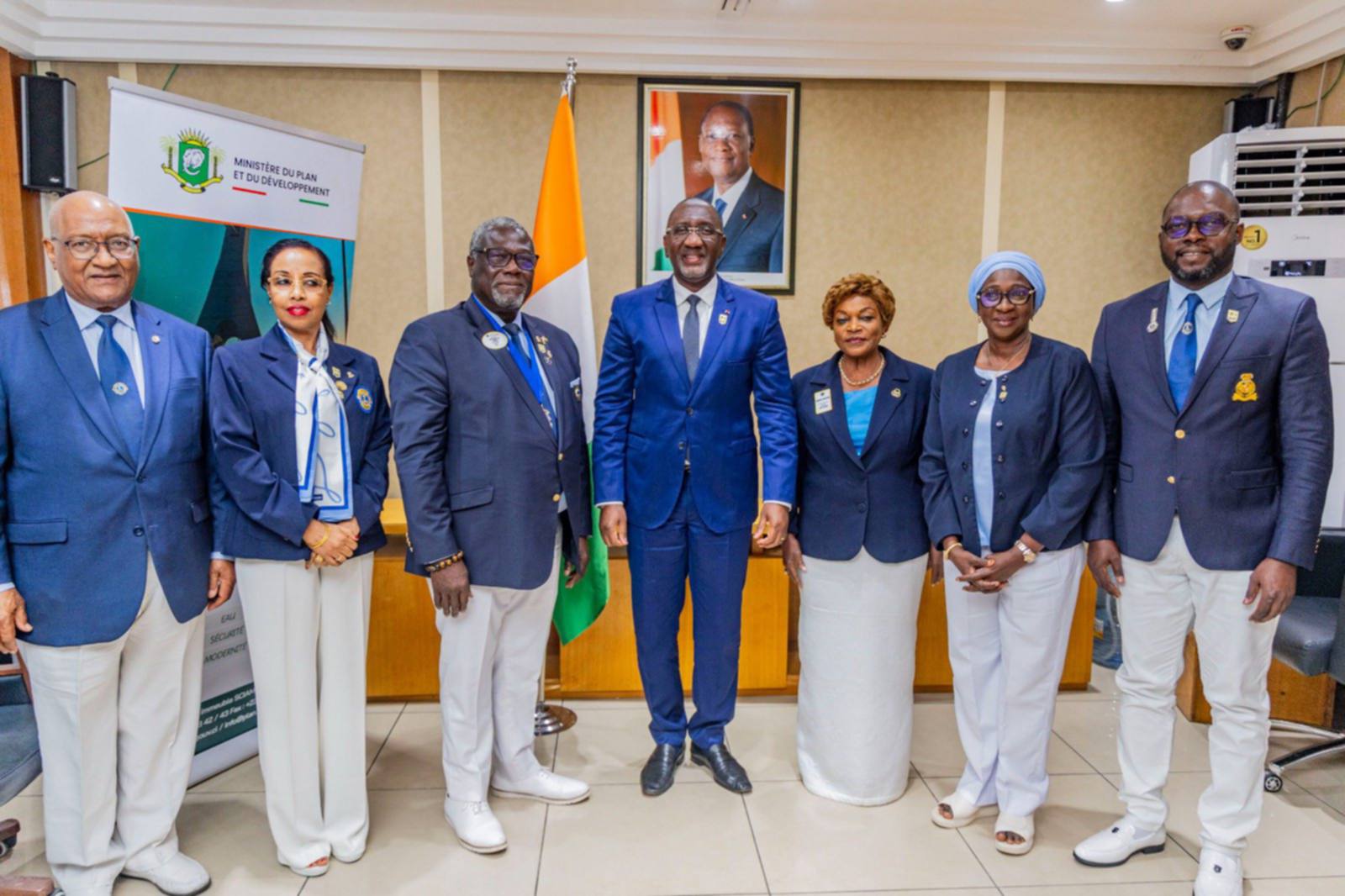 Côte d’Ivoire hosts Lions Club International Governor to bolster national development
