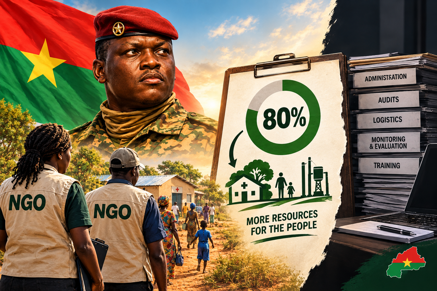 Burkina Faso’s 80 % NGO spending mandate: the consequences for citizens and local organisations