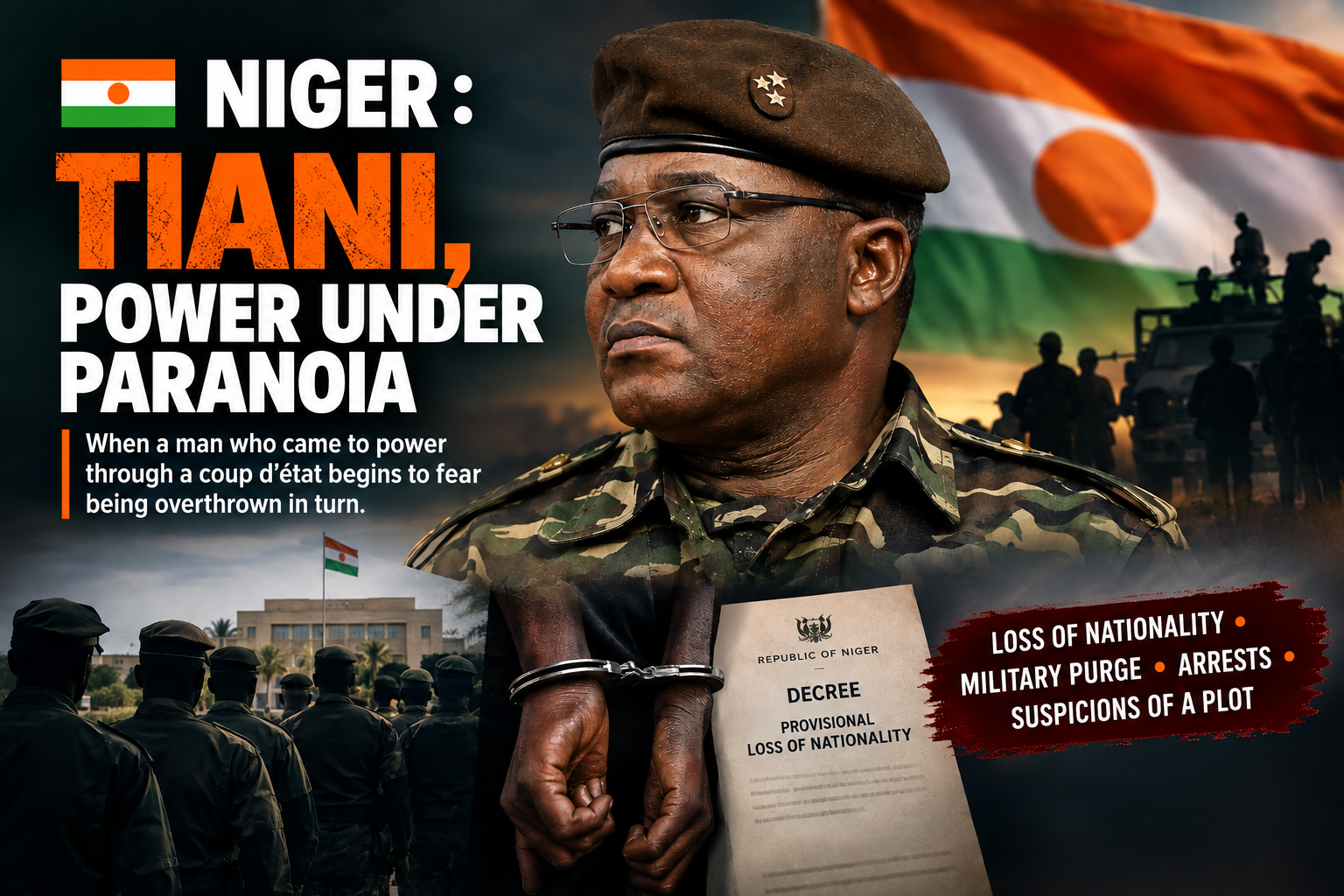 Niger: how Tiani’s post-coup crackdown is reshaping daily life for citizens and businesses