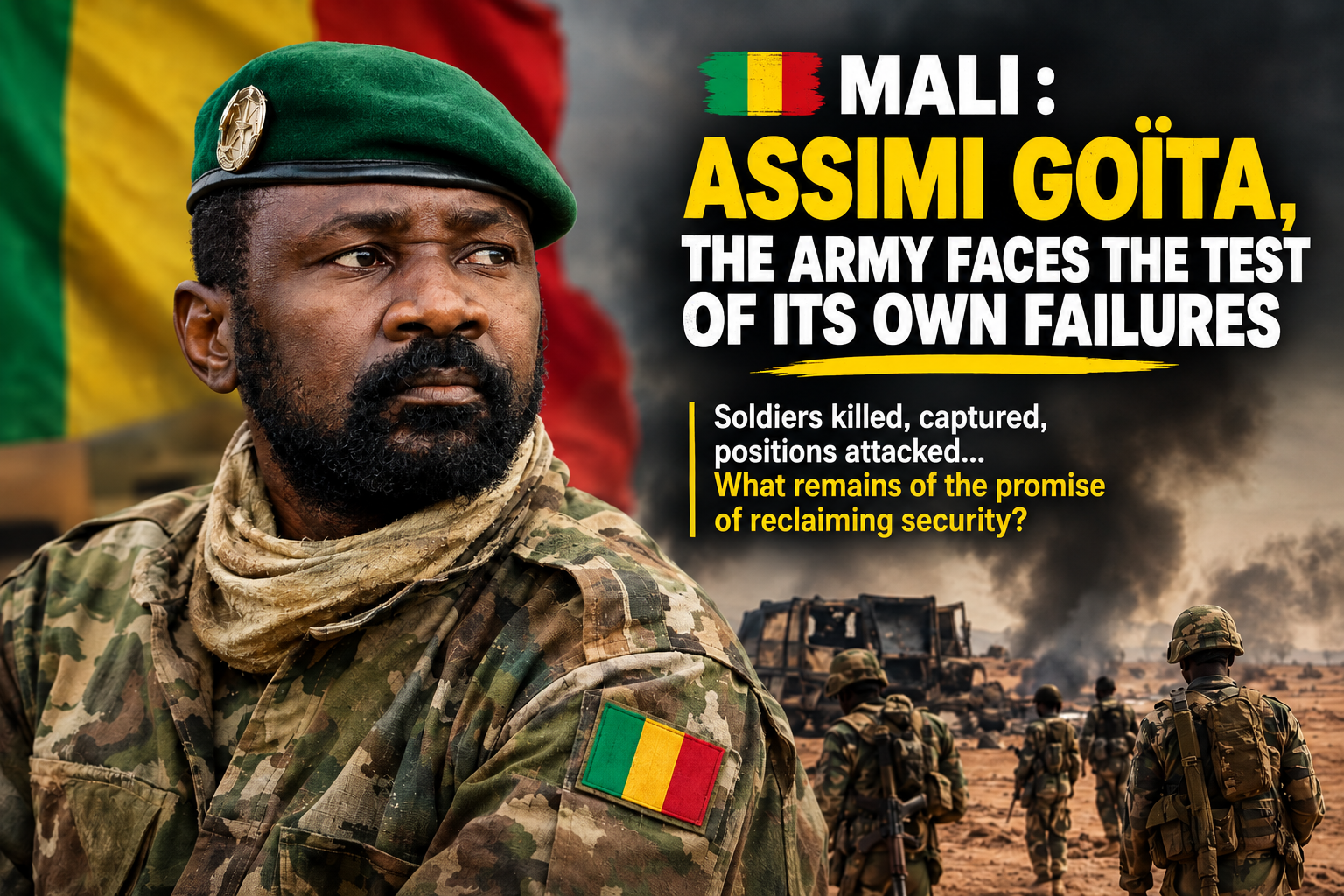 Mali: the mounting human and economic toll of Assimi Goïta’s military setbacks