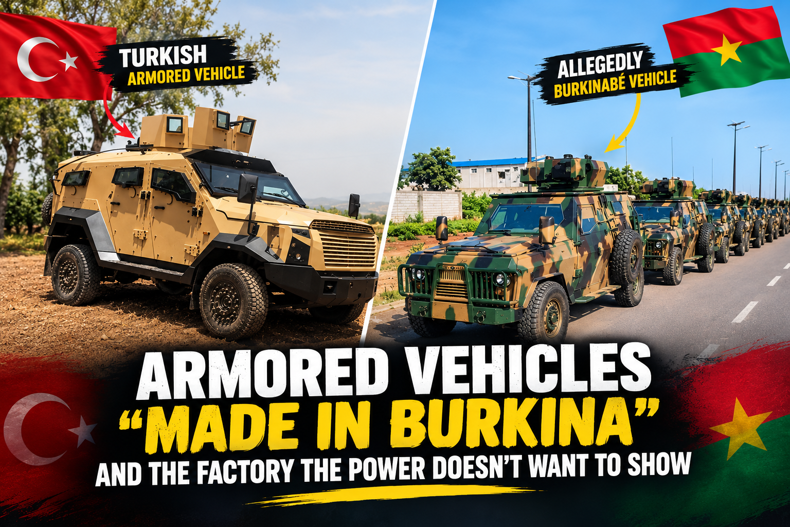 Nanga armoured vehicles in Burkina Faso: the economic and security stakes behind an unverified industrial claim