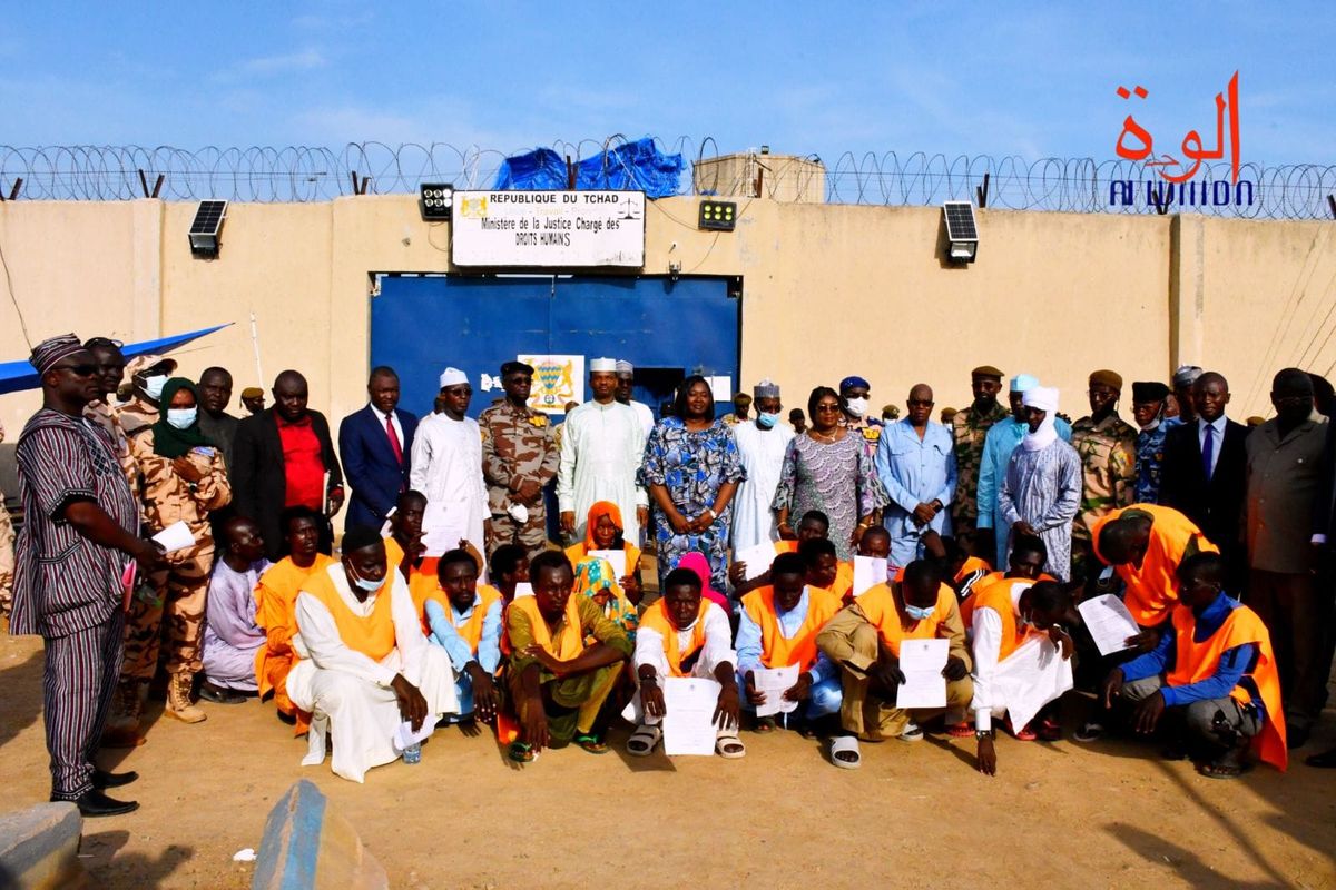 Chad's landmark pardon: 150 inmates walk free from Klessoum prison amid public discourse