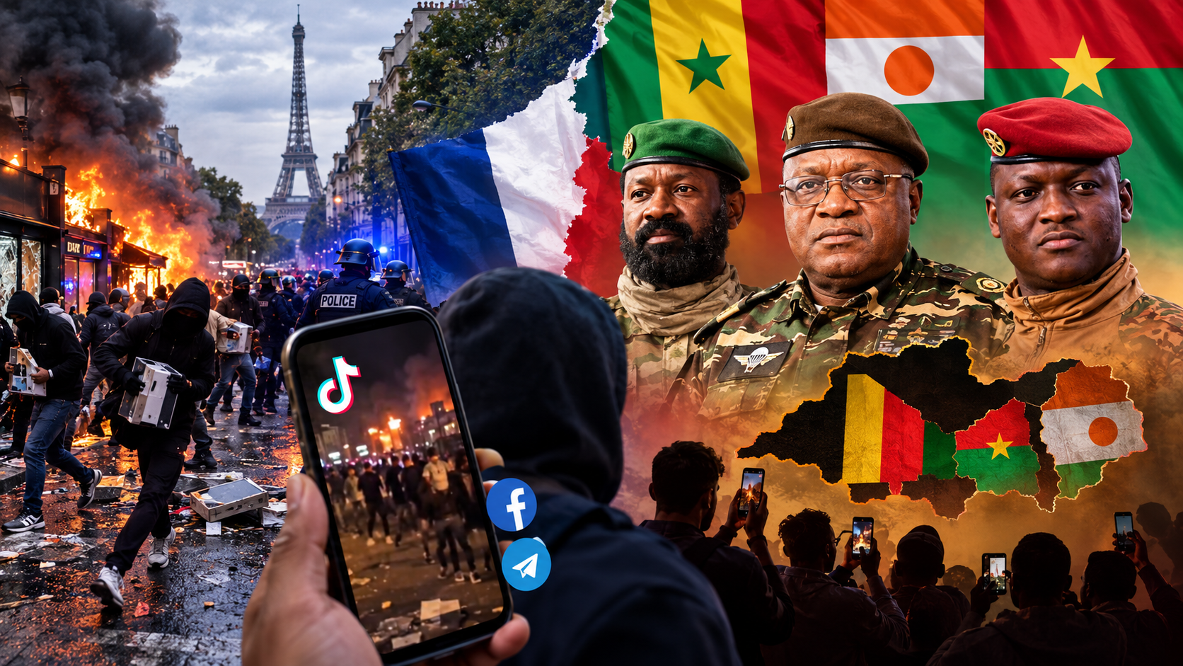 France’s urban unrest: a decisive moment for Sahel juntas’ propaganda strategy