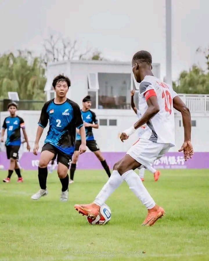 Benin’s u-18 school football team races past China 2 to top group b after 27-0 demolition of India