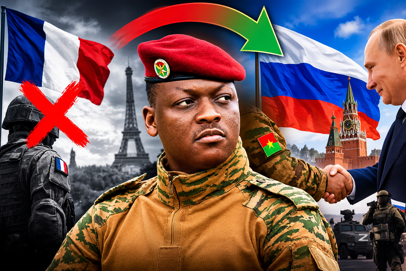 Burkina Faso’s bold shift: Traoré’s anti-French stance and the Moscow gamble under scrutiny
