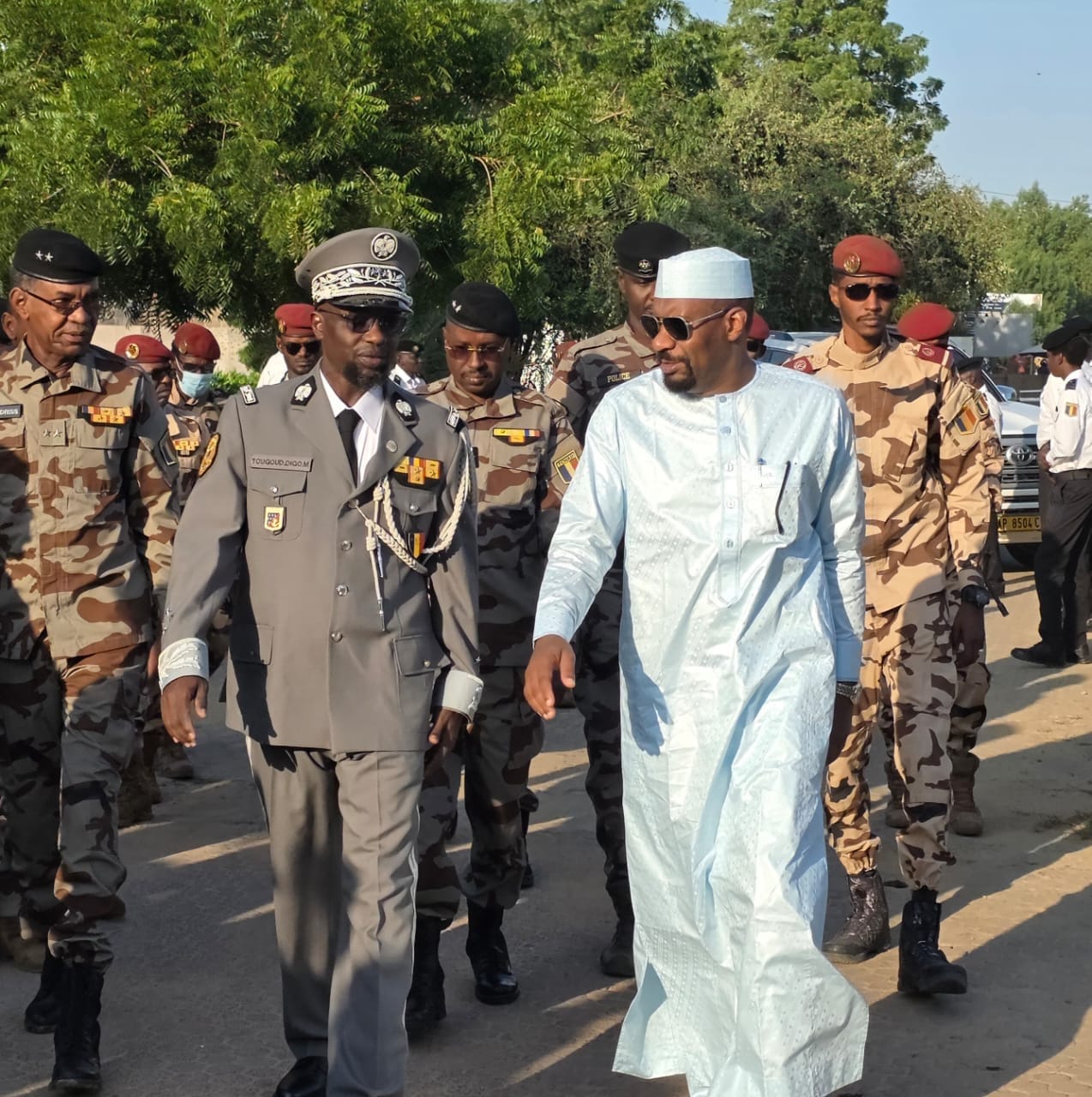 Chad’s police force gains momentum: officers honored for Bichara V8 arrest